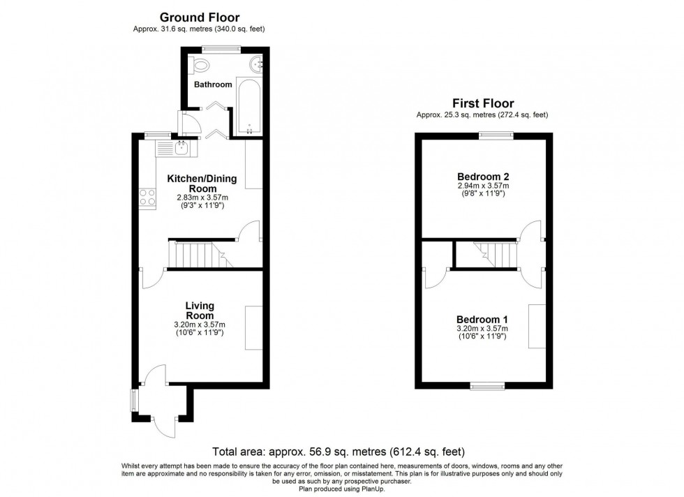 Floorplan for West Street, Crawley, RH11