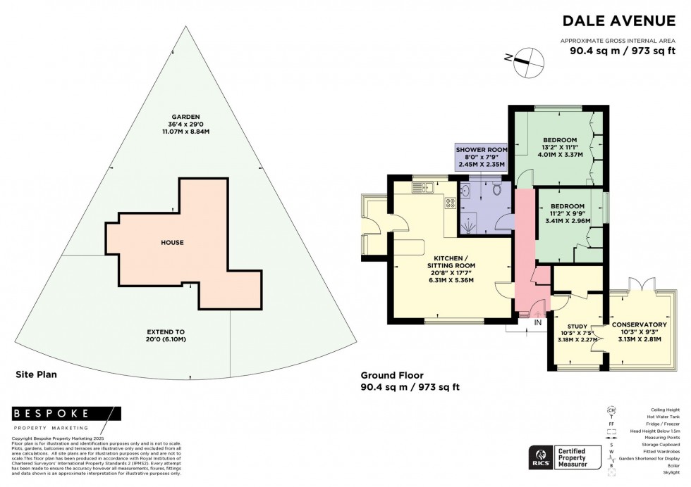 Floorplan for Dale Avenue, Hassocks, BN6