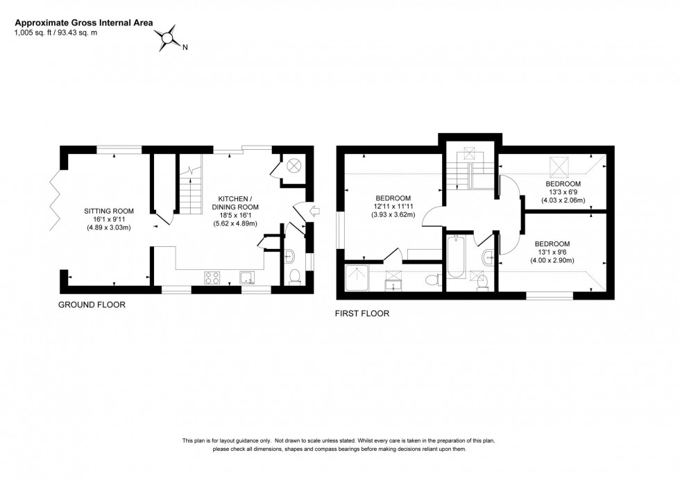 Floorplan for Queens Road, Haywards Heath, RH16