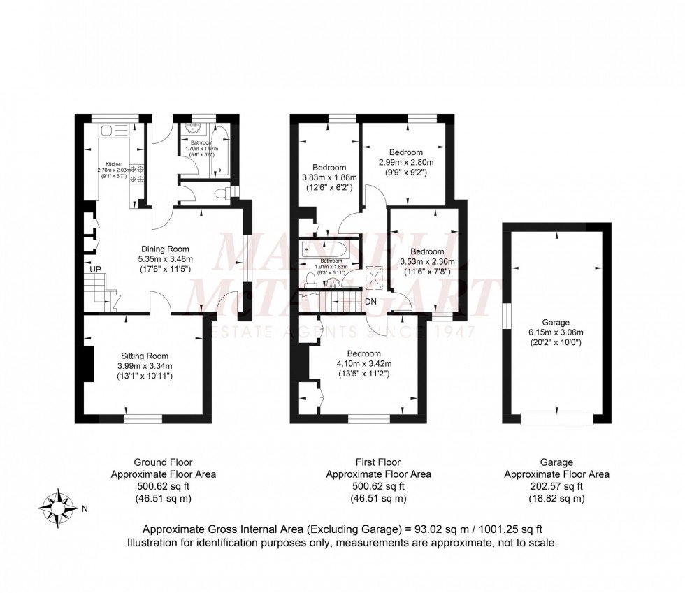 Floorplan for Pyecombe Street, Pyecombe, BN45