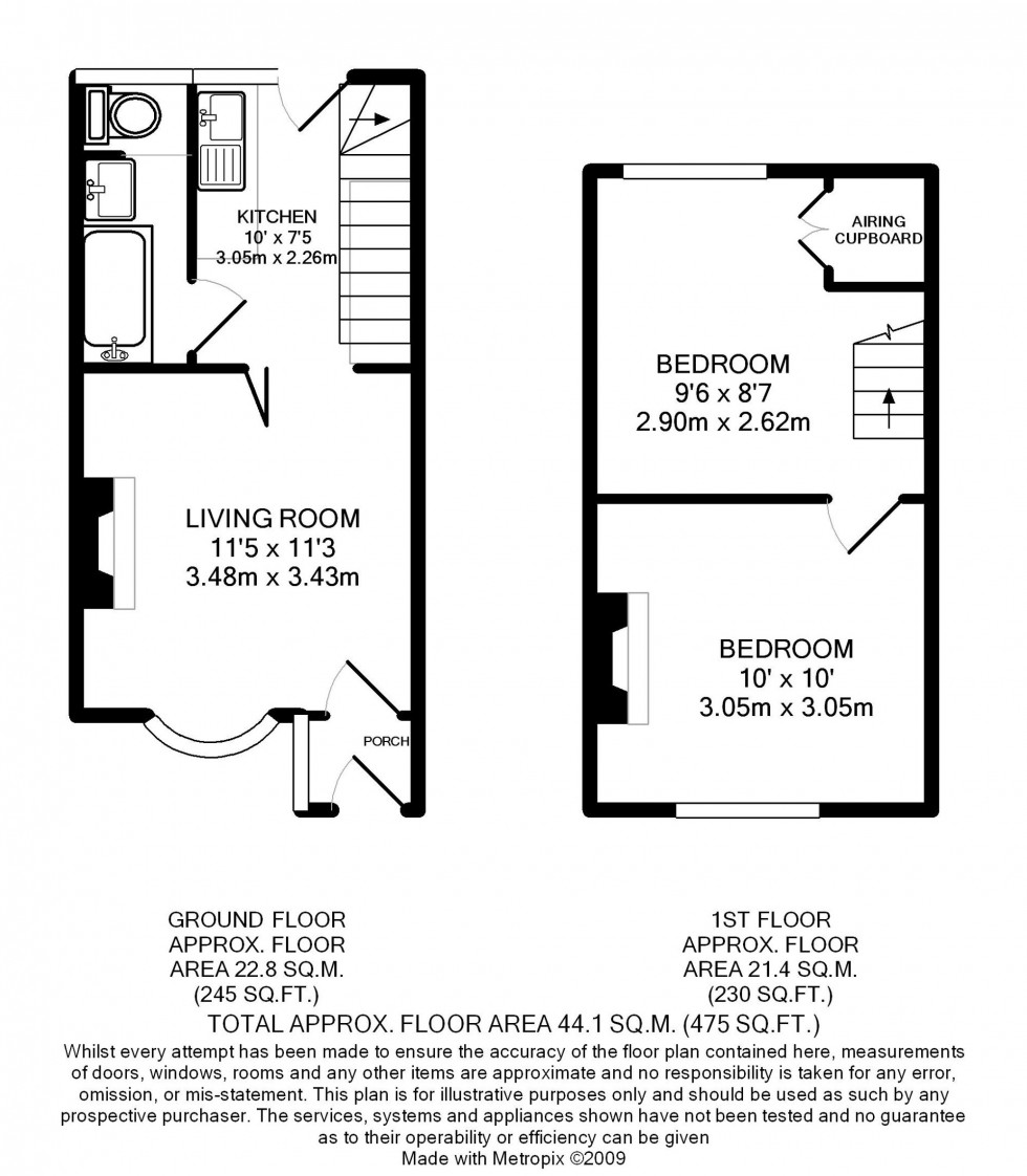 Floorplan for London Road, Burgess Hill, RH15