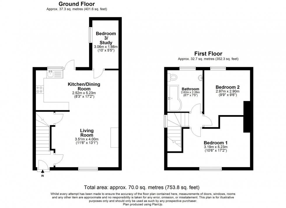 Floorplan for Ifield Road, Crawley, RH11