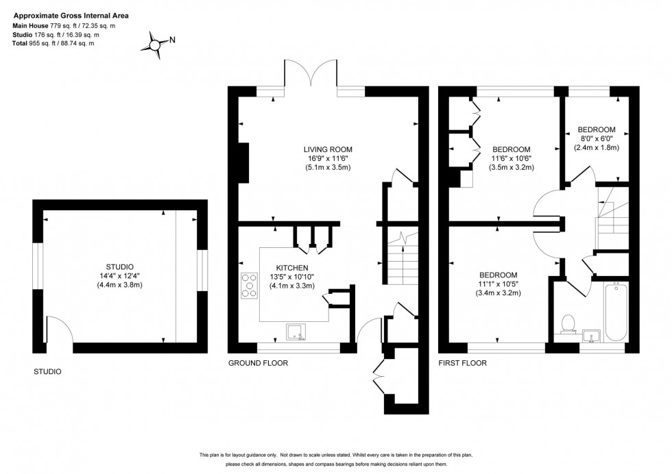 Floorplan for Pasture Hill Road, Haywards Heath, RH16