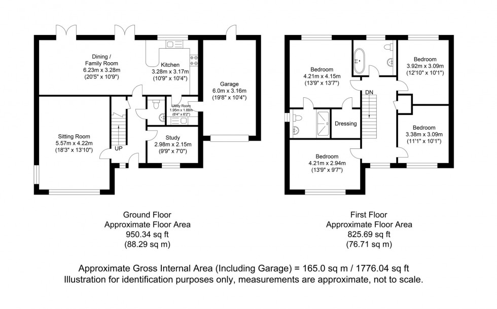 Floorplan for Greene Park Place, Crowborough, TN6