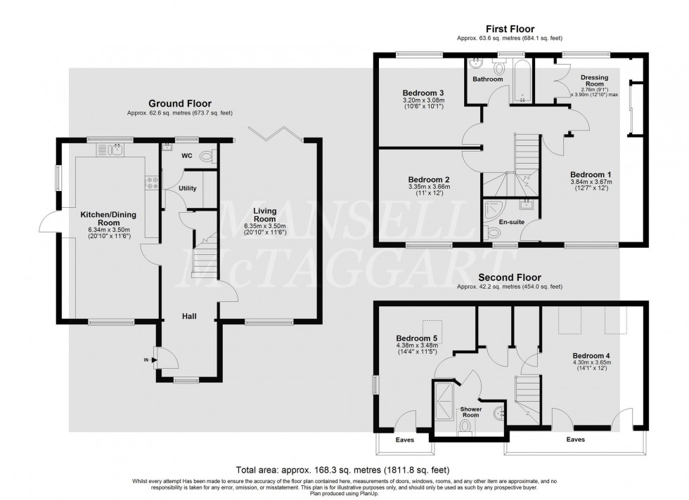 Floorplan for Springfield, East Grinstead, RH19