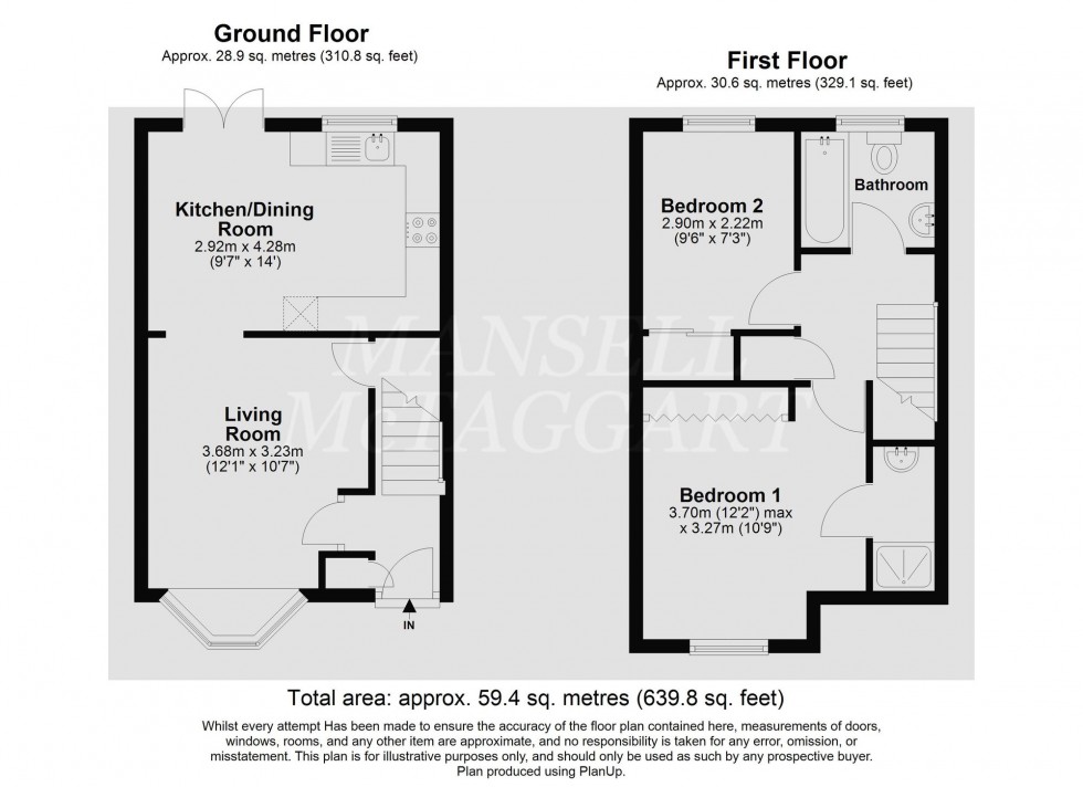 Floorplan for Brookview, Copthorne, RH10