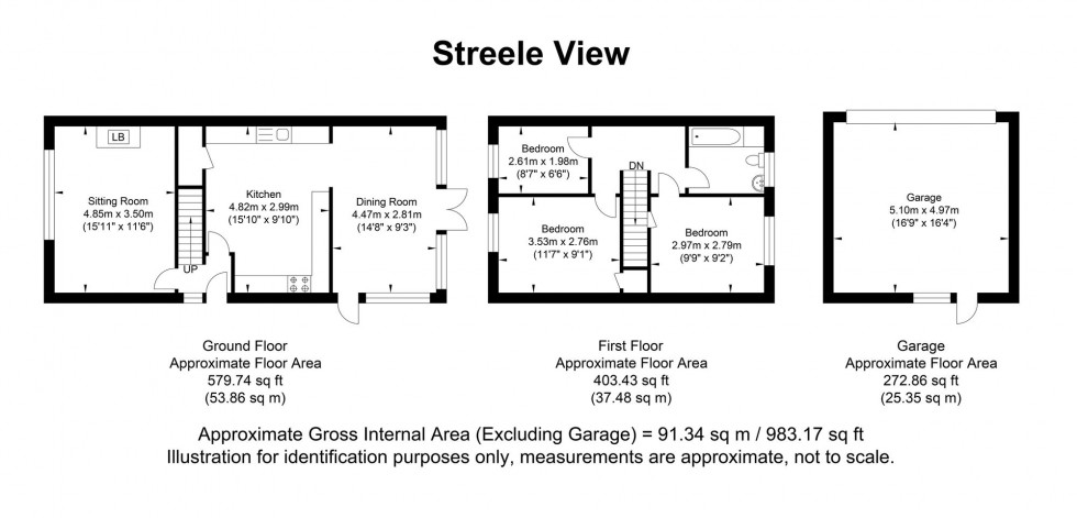 Floorplan for Streele View, Uckfield, TN22