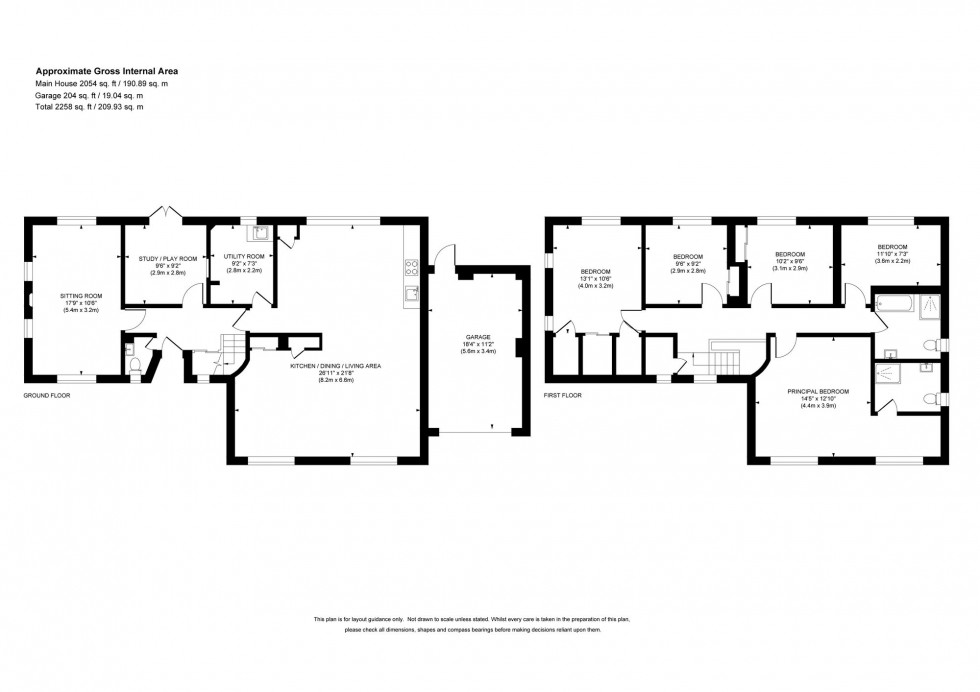 Floorplan for Orchard Way, Haywards Heath, RH16