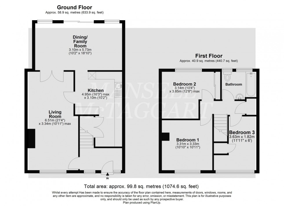 Floorplan for Barrington Road, Crawley, RH10