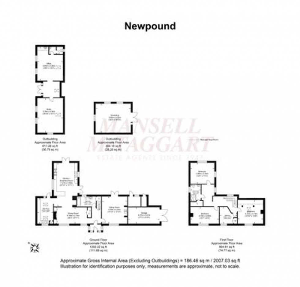 Floorplan for Newpound, Wisborough Green, RH14