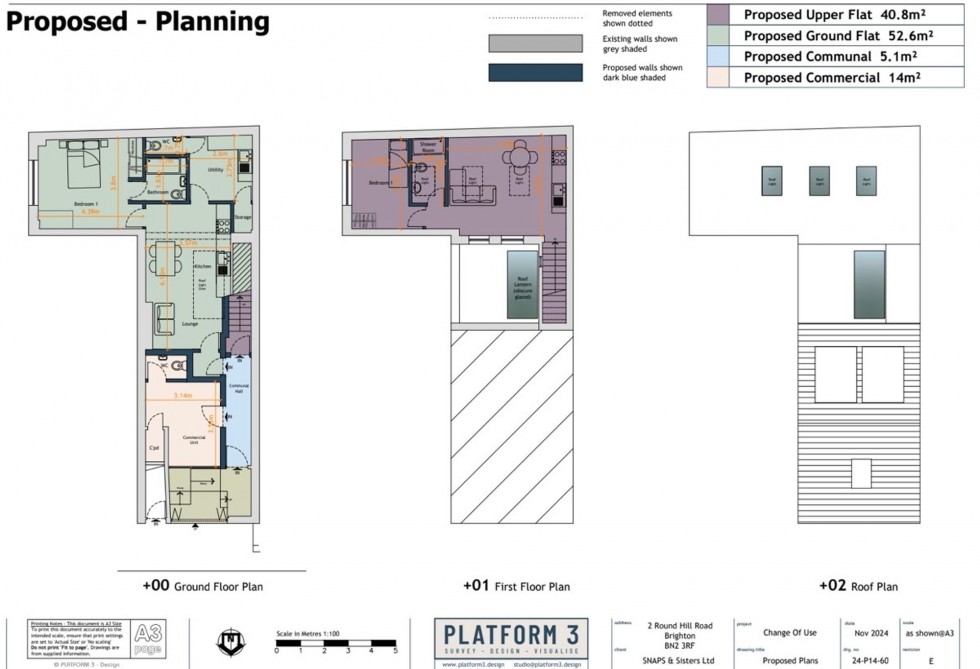Floorplan for Roundhill Road, Brighton, BN2