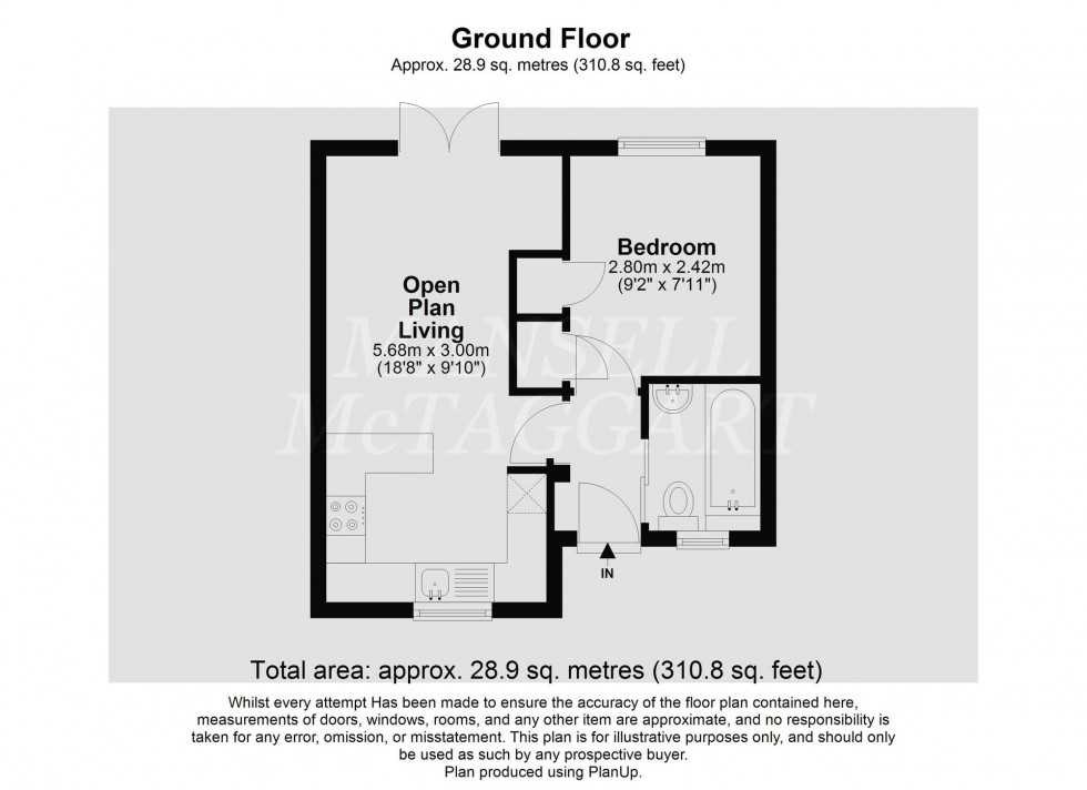 Floorplan for Brooklands Road, Crawley, RH11