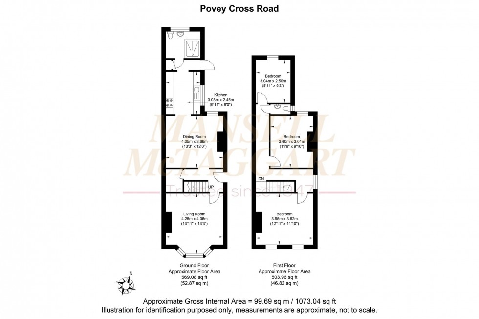 Floorplan for Povey Cross Road, Horley, RH6