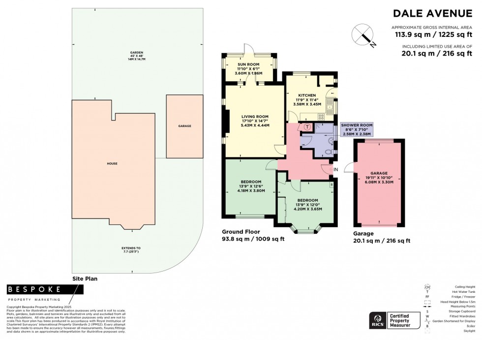 Floorplan for Dale Avenue, Hassocks, BN6
