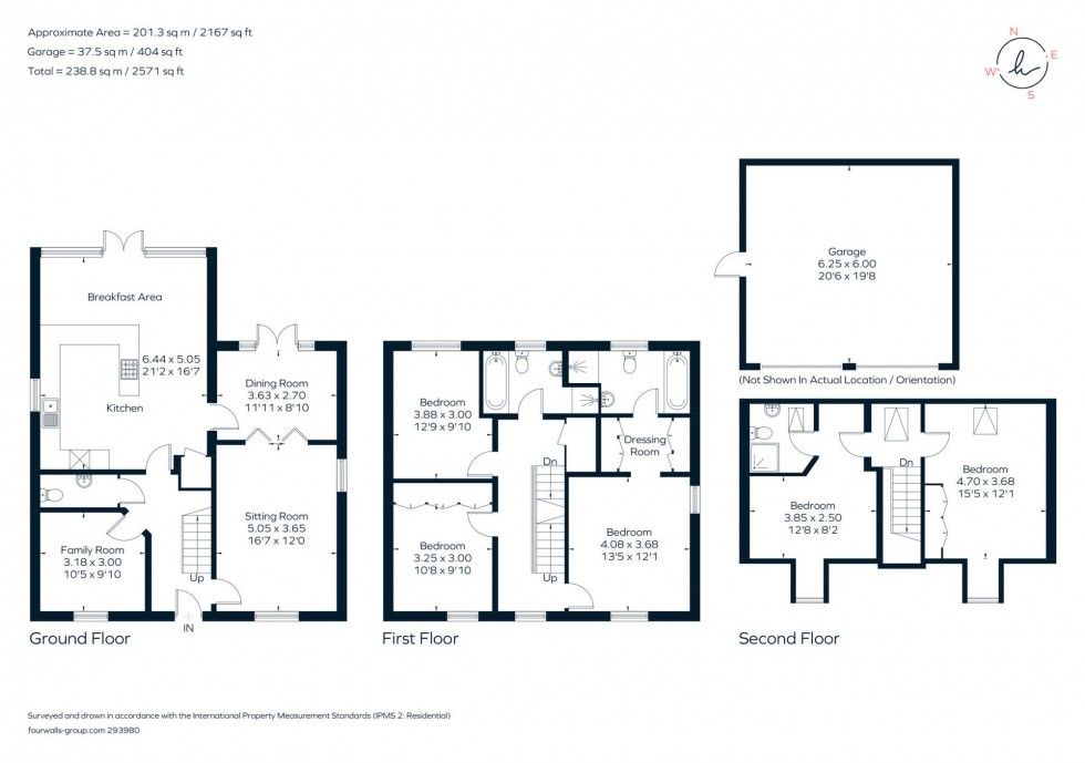 Floorplan for Knight Close, Haywards Heath, RH16