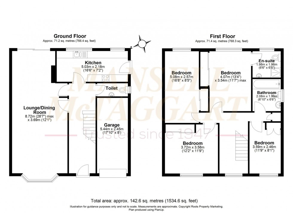 Floorplan for Paynters Way, Newick, BN8