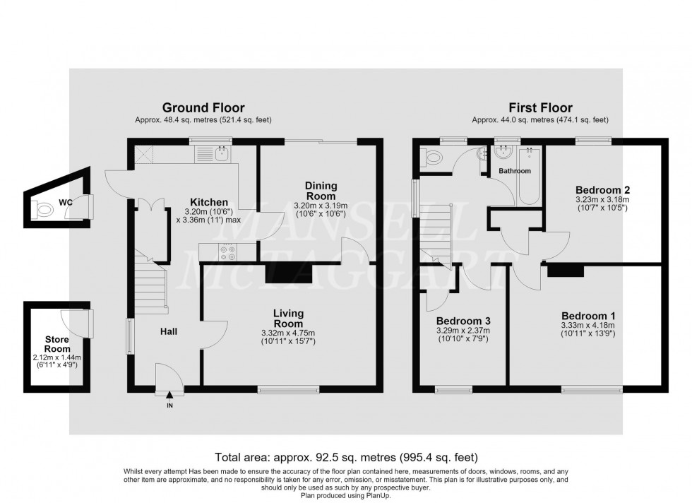 Floorplan for Smalls Mead, Crawley, RH11