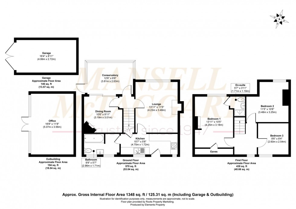 Floorplan for East Grinstead Road, North Chailey, BN8
