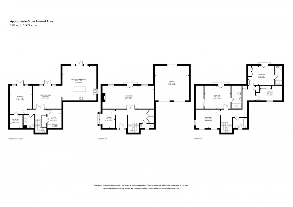 Floorplan for Southern View, Haywards Heath, RH16