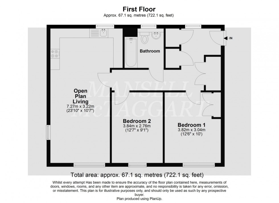 Floorplan for Webber Street, Redwing House, RH6