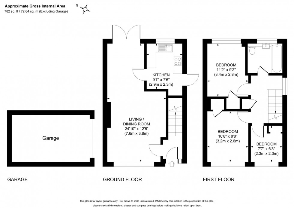 Floorplan for Sussex Road, Haywards Heath, RH16