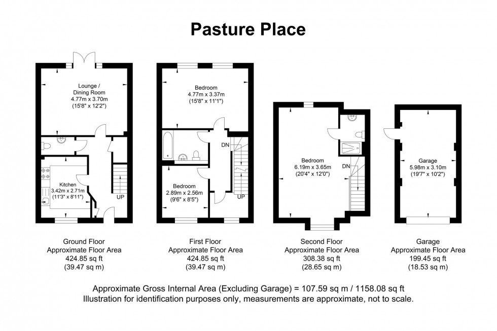 Floorplan for Pasture Place, Ridgewood, TN22