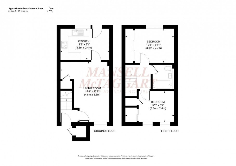 Floorplan for Coulstock Road, Burgess Hill, RH15