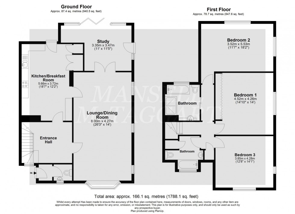 Floorplan for Copthorne Road, Felbridge, RH19