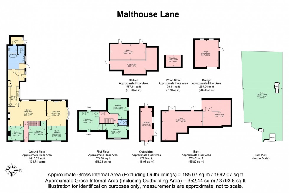 Floorplan for Malthouse Lane, Hurstpierpoint, BN6