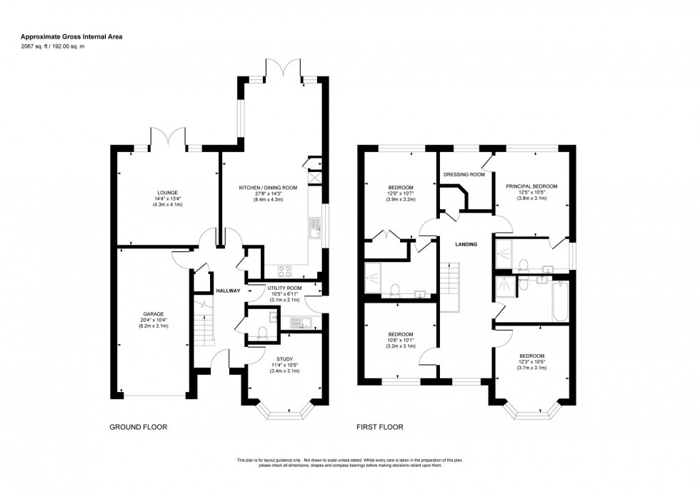 Floorplan for Charters Gate Way, Wivelsfield Green, RH17