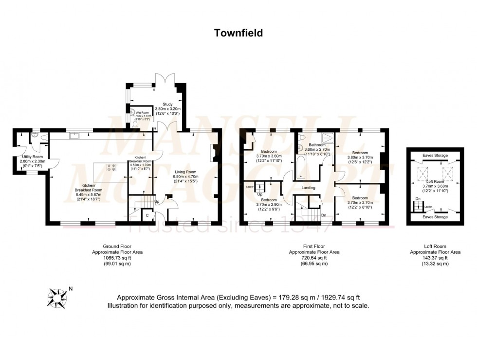Floorplan for Townfield, Kirdford, RH14