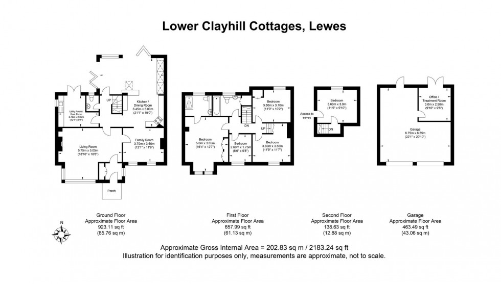 Floorplan for Barcombe Mills, Barcombe, BN8