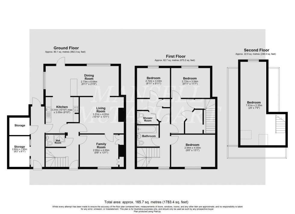 Floorplan for Blackwell Farm Road, East Grinstead, RH19