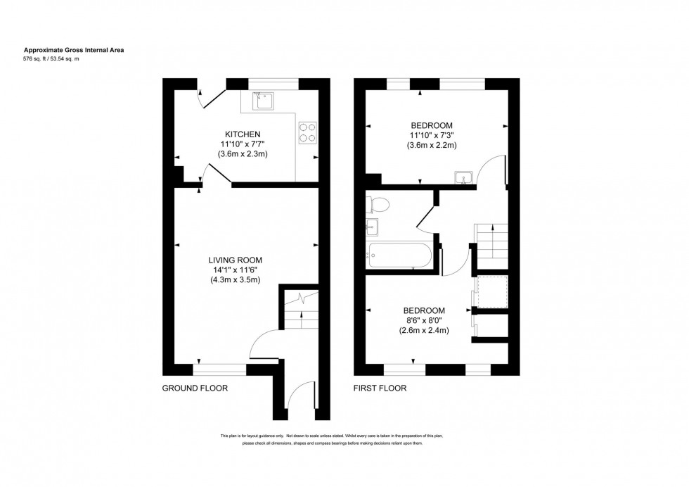 Floorplan for Colwell Gardens, Haywards Heath, RH16
