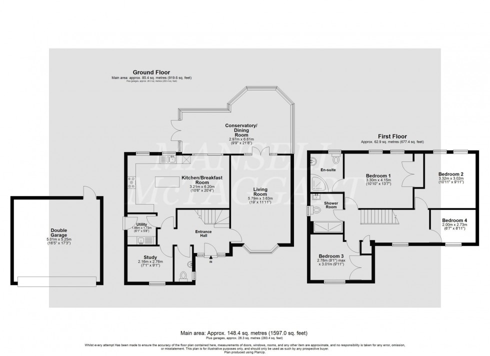 Floorplan for Nelson Close, Maidenbower, RH10