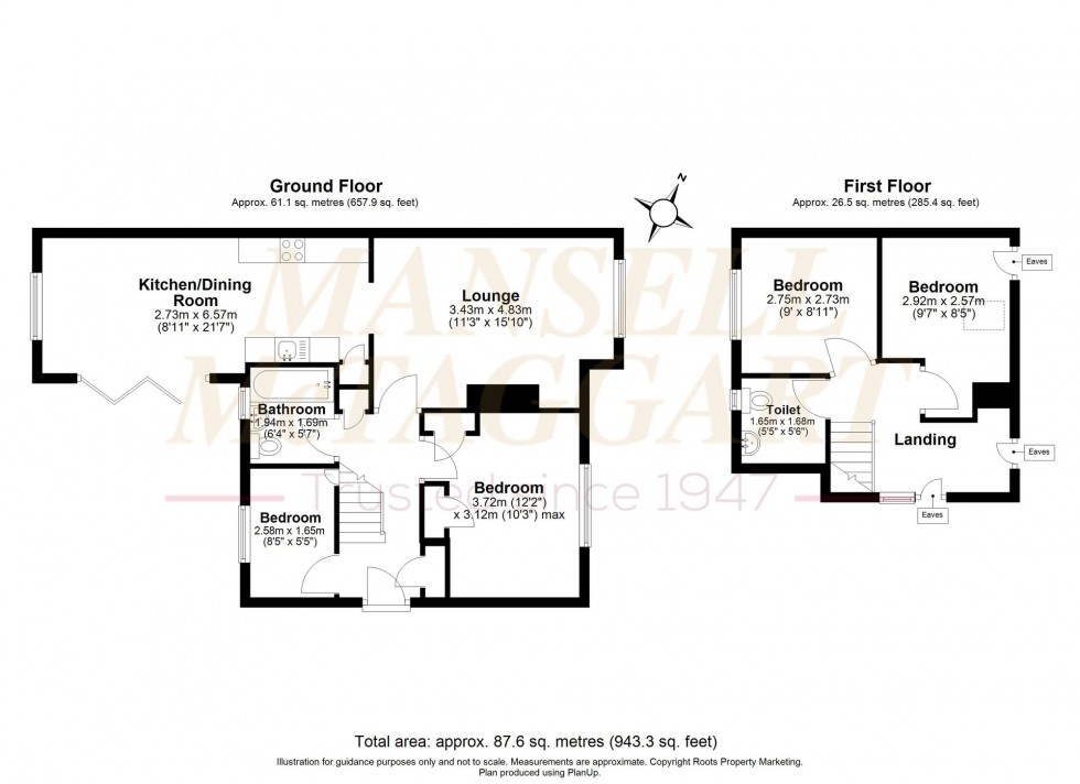 Floorplan for Cricketfield, Newick, BN8