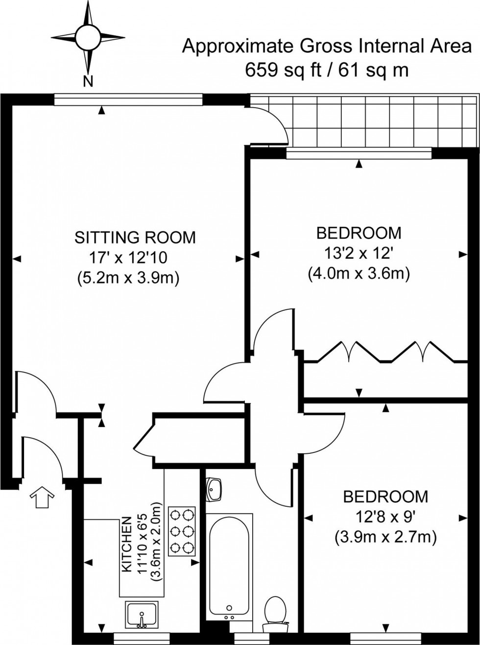 Floorplan for Paddockhall Road, Haywards Heath, RH16