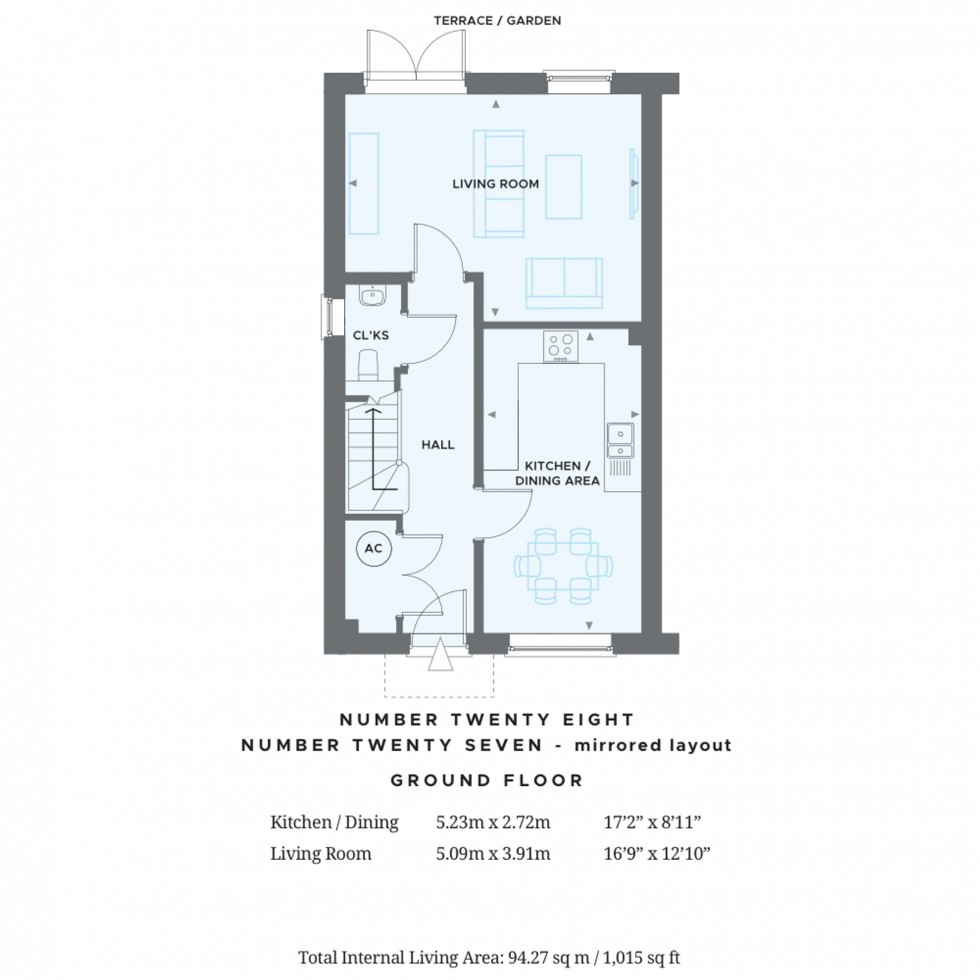 Floorplan for Kiln Wood Lane, Wivelsfield Green, RH17