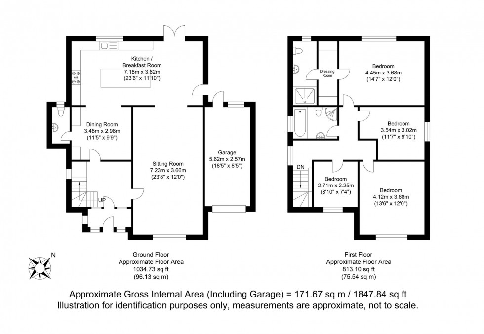 Floorplan for Shepherds Way, Ringmer, BN8