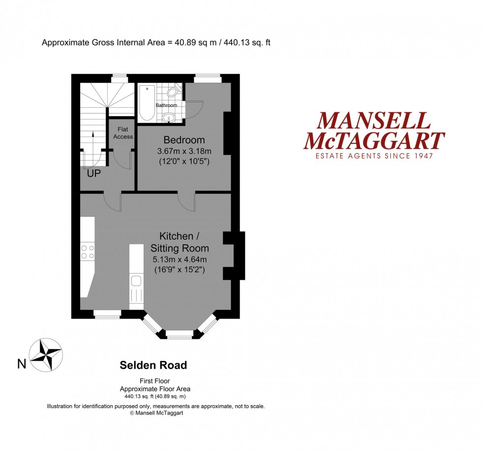 Floorplan for Selden Road, Worthing, BN11