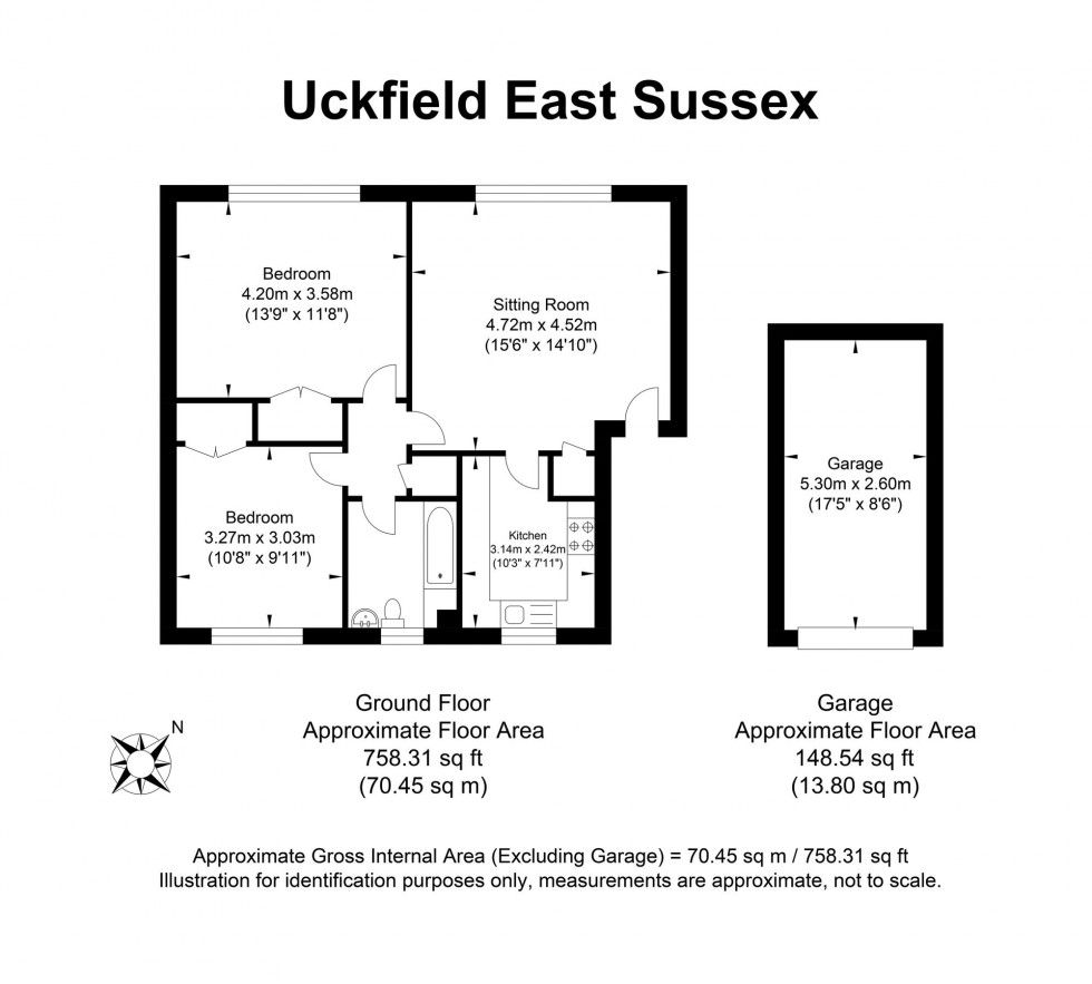 Floorplan for Hempstead Road, Lawrence House Hempstead Road, TN22