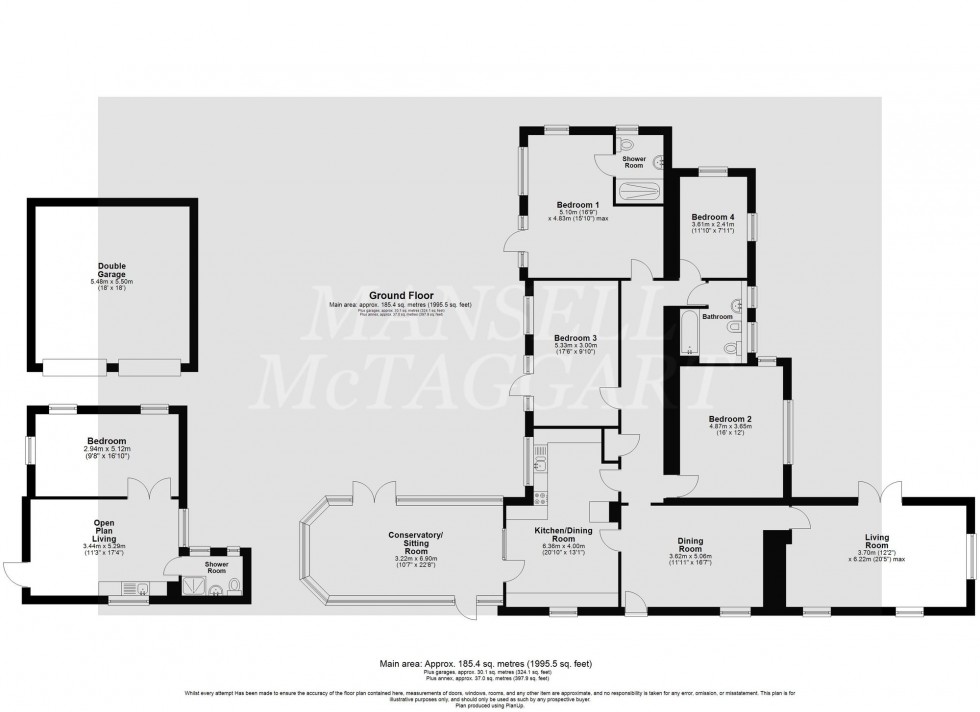 Floorplan for London Road, Felbridge, RH19