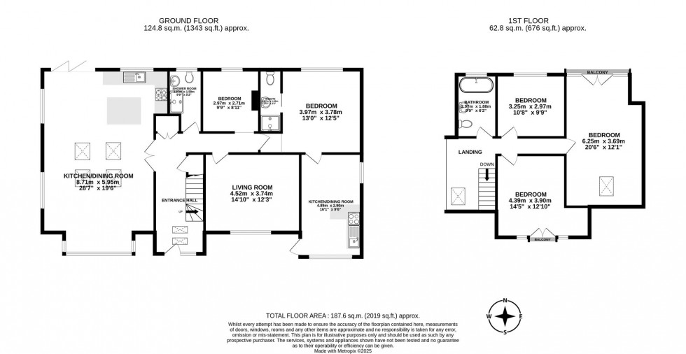 Floorplan for Blacklands Crescent, Forest Row, RH18