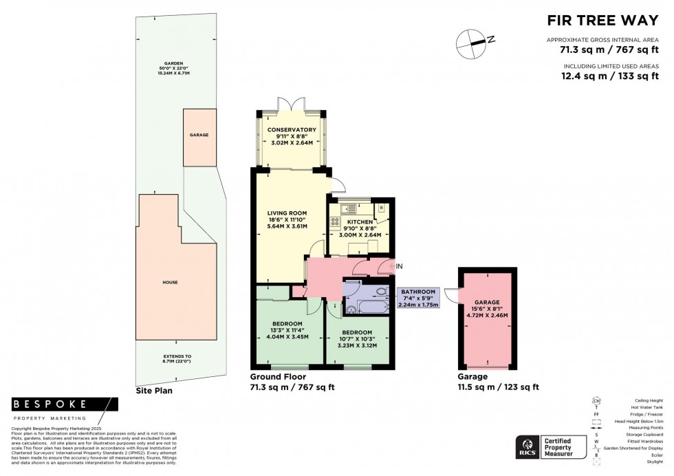 Floorplan for Fir Tree Way, Hassocks, BN6