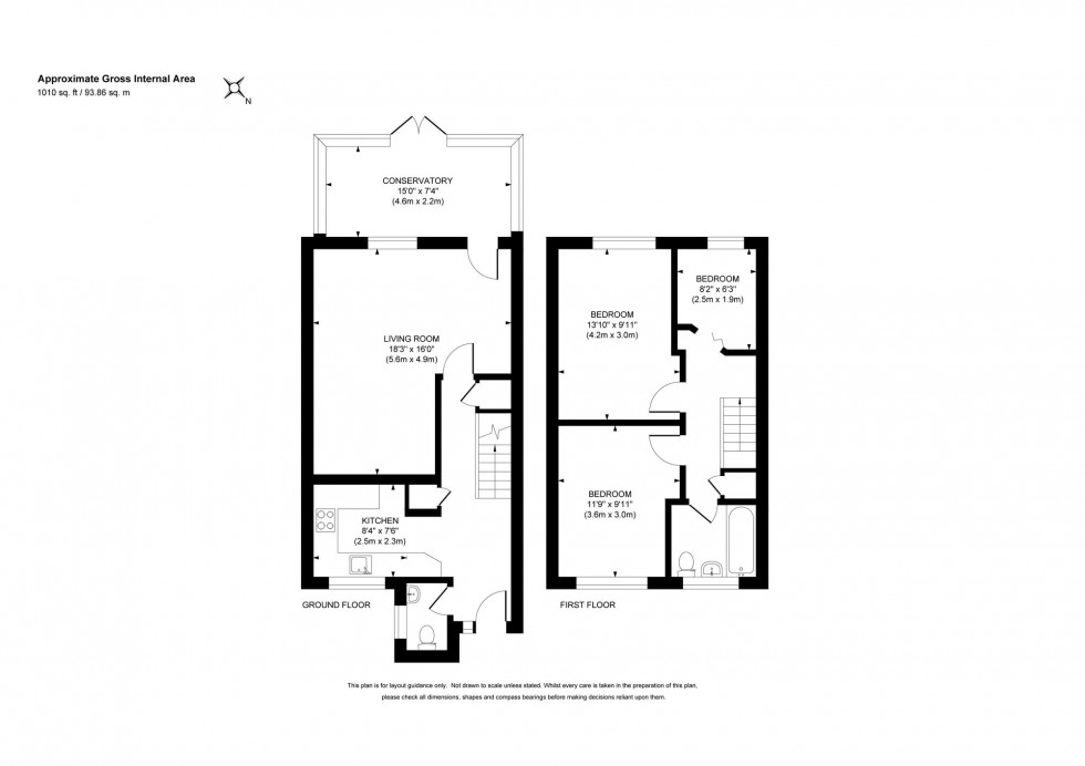 Floorplan for Aspen Walk, Haywards Heath, RH16