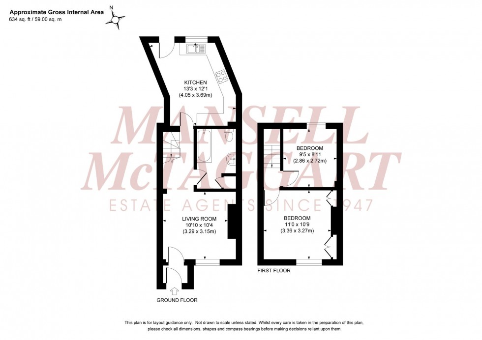 Floorplan for Royal George Road, Burgess Hill, RH15