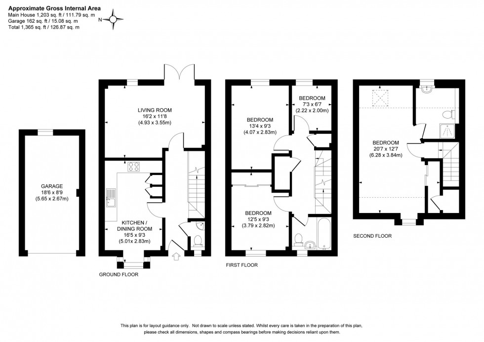 Floorplan for St. Pauls On The Green, Haywards Heath, RH16