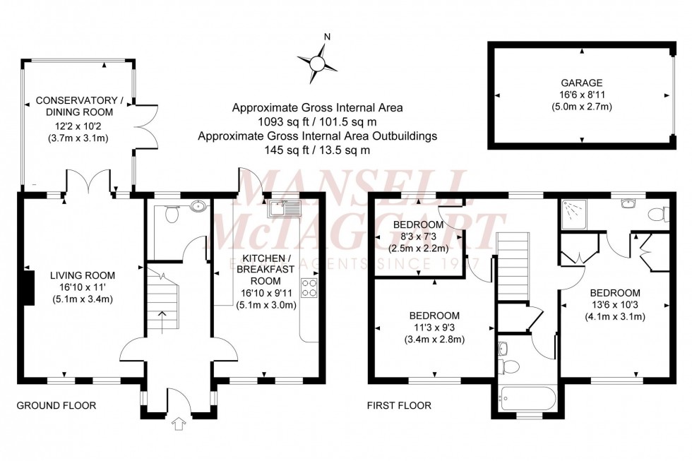 Floorplan for Perryfields, Burgess Hill, RH15