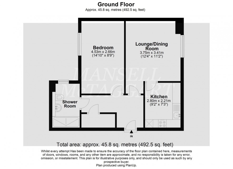 Floorplan for St. Johns Road, Ermenild Neale House St. Johns Road, RH19