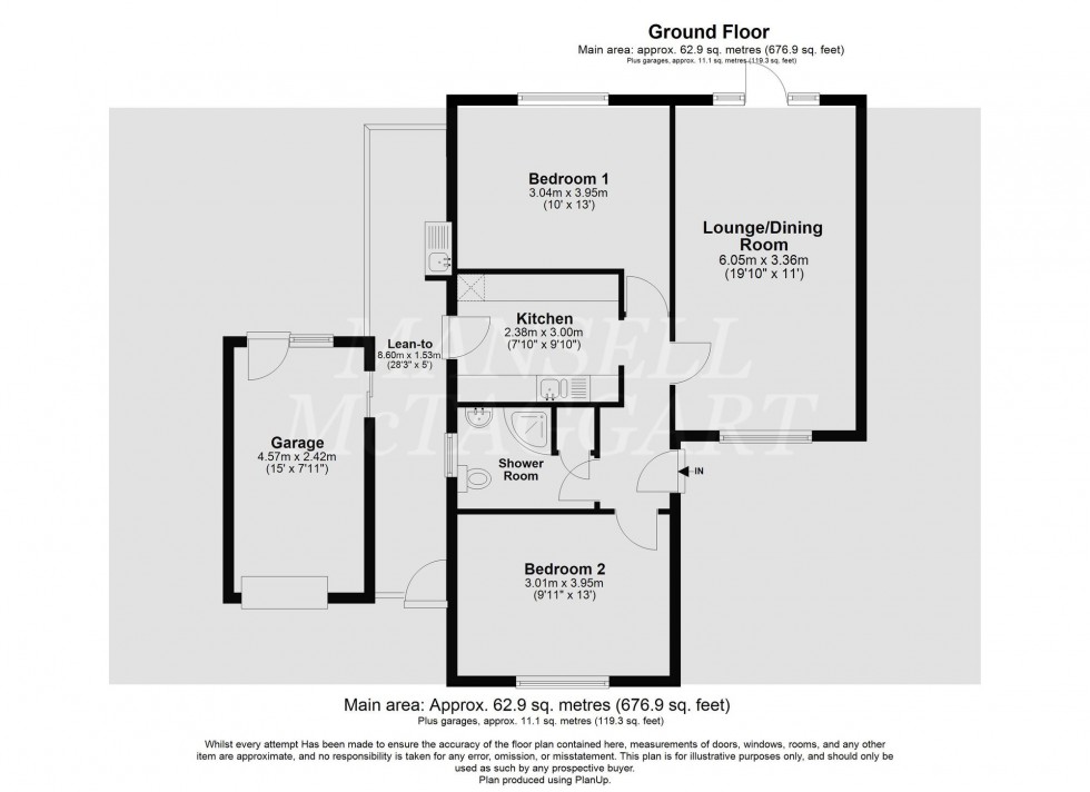 Floorplan for Parkside, East Grinstead, RH19
